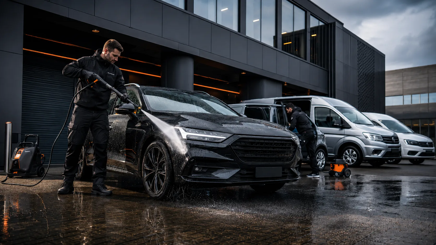 Wagenpark laten reinigen op locatie: professionele reiniging voor bedrijfswagens
